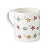 Katie Fforde white star mug